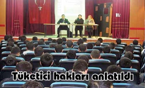 Tüketici hakları anlatıldı