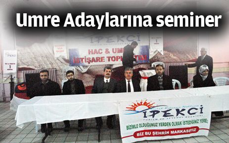 Umre Adaylarına seminer