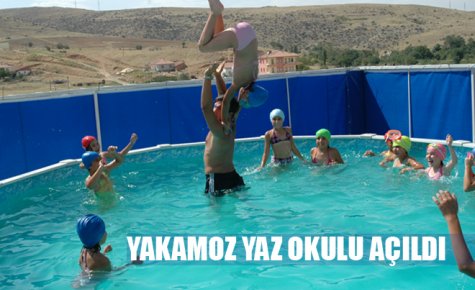 YAKAMOZ YAZ OKULU AÇILDI