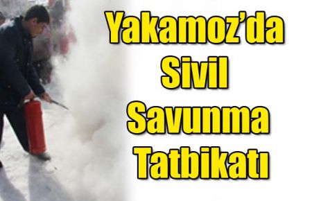 Yakamoz?da Sivil Savunma Tatbikatı