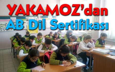 Yakamoz?dan AB Dil Sertifikası