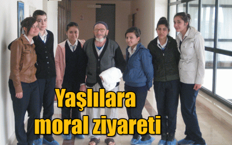 Yaşlılara moral ziyareti