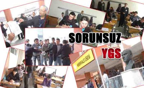 YGS SORUNSUZ BAŞLADI SORUNSUZ BİTTİ