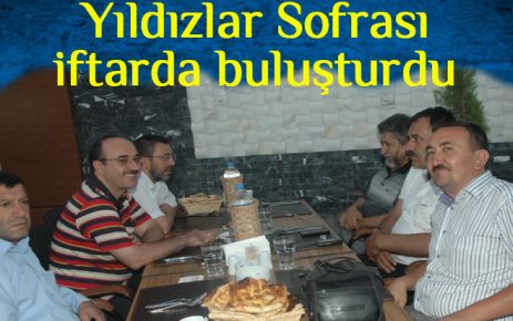 Yıldızlar Sofrası iftarda buluşturdu