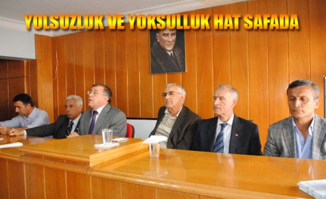 YOLSUZLUK VE YOKSULLUK HAT SAFADA 