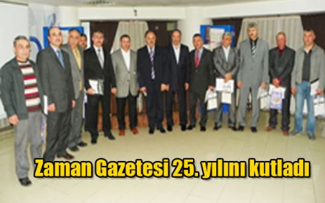 Zaman Gazetesi 25. yılını kutladı 