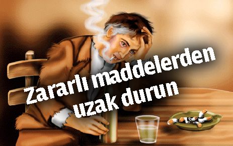 Zararlı maddelerden uzak durun