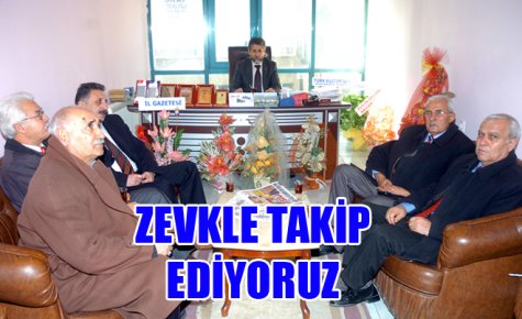 ZEVKLE TAKİP EDİYORUZ